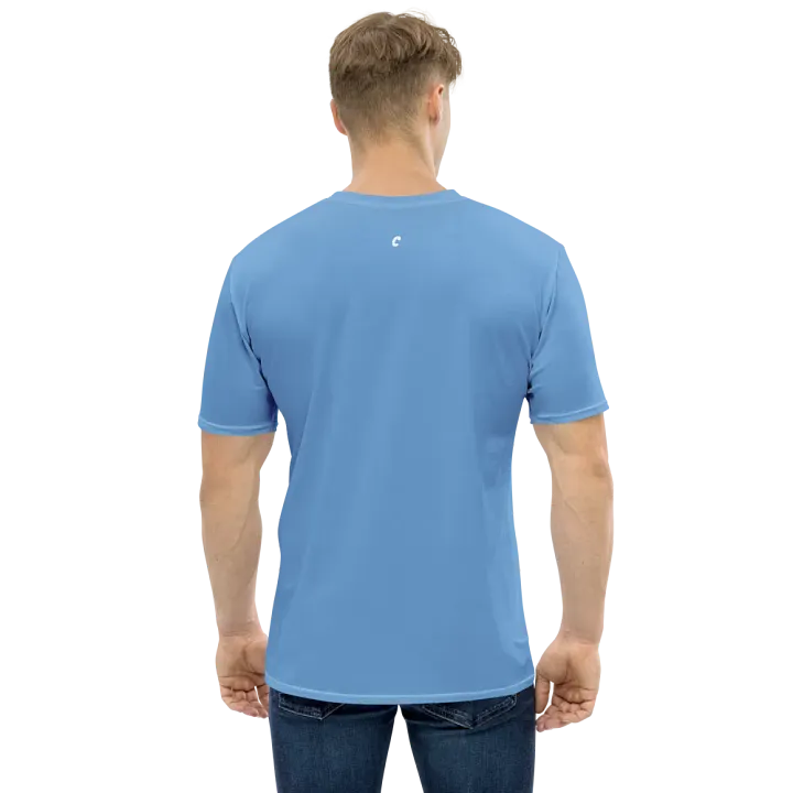 Blue Crew Neck T-Shirt product image (2)