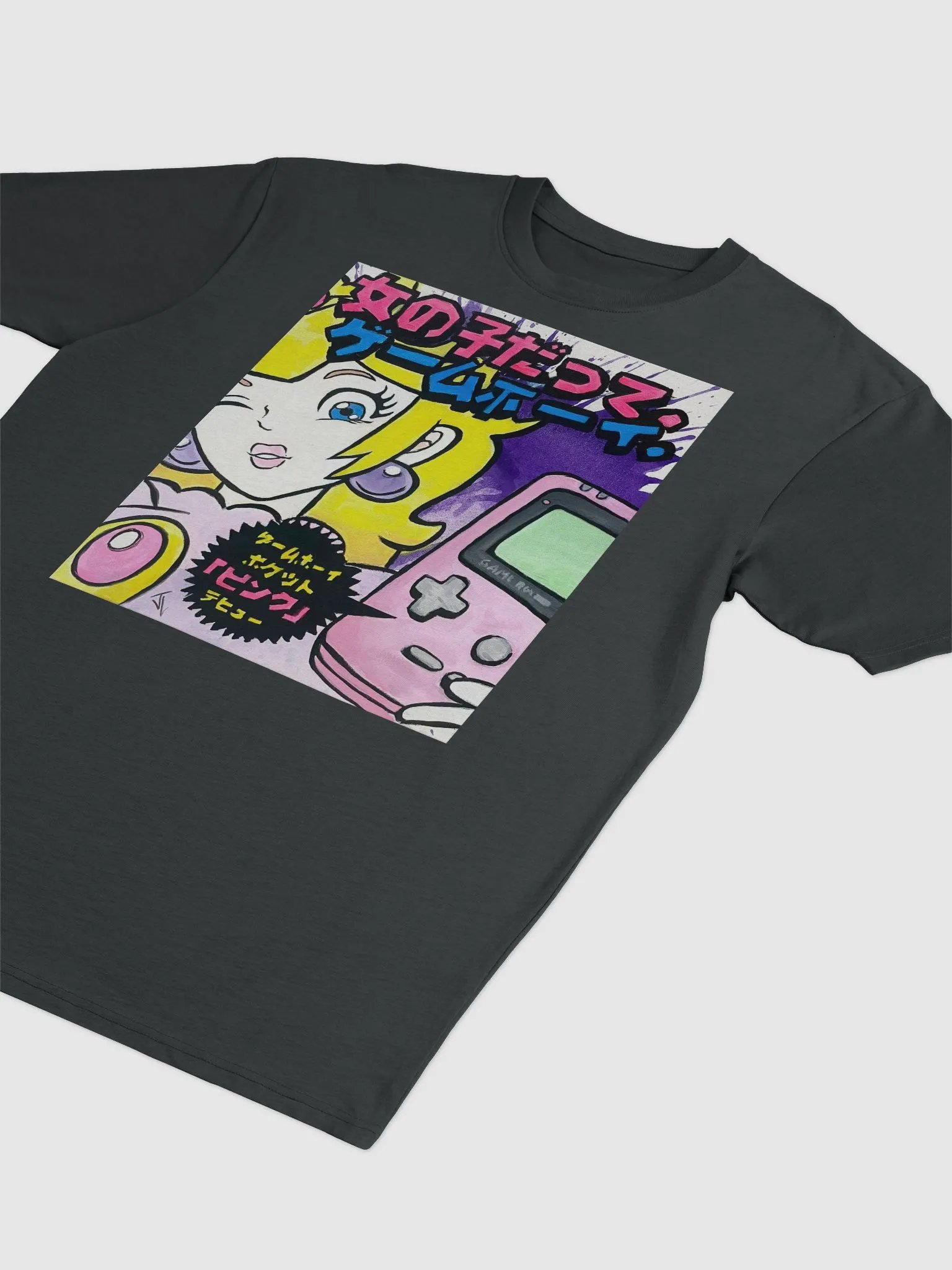 ピンクのプリンセス Pink Princess Gamer...in black (Shirt) product image (3)