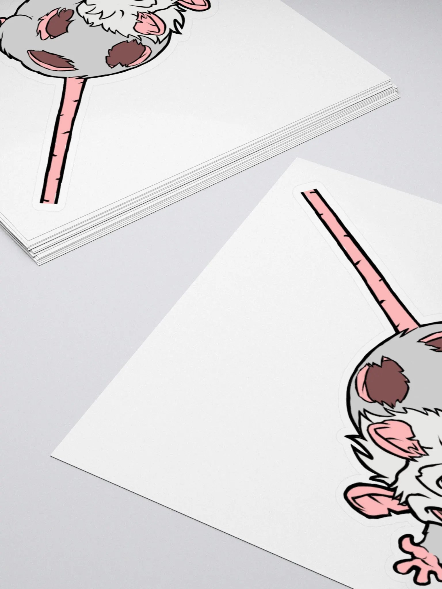 Hanglin' Out Wiffle Possum [Kiss Cut Stickers] product image (11)