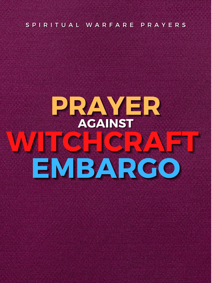 Deliverance From Witchcraft Embargo product image (1)