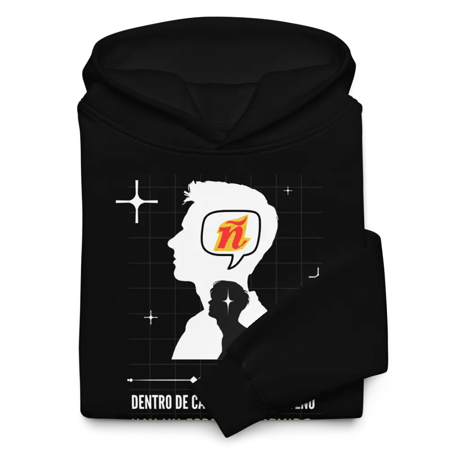 Sudadera con capucha negra - Español Dormido product image (10)