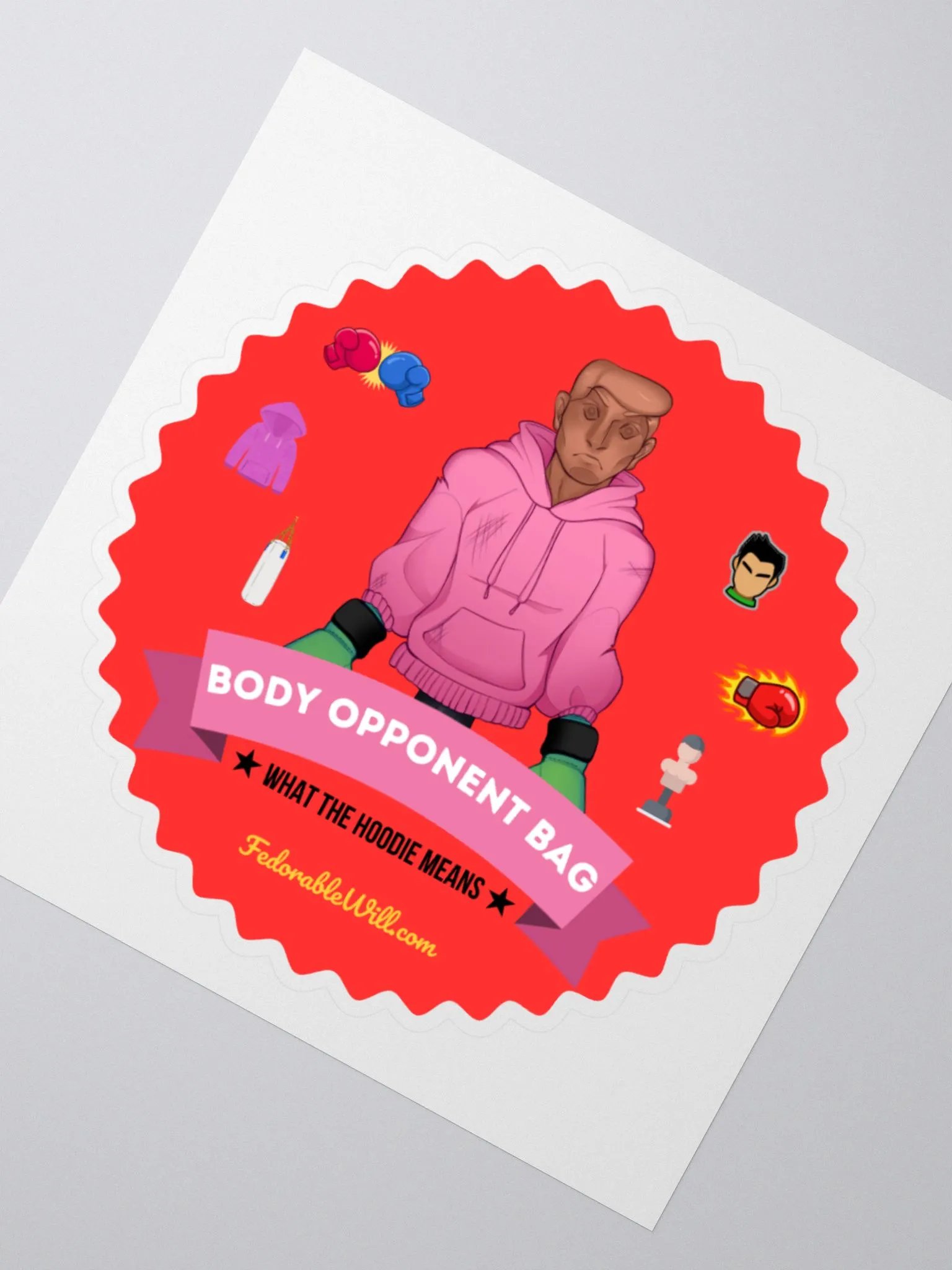 SSQ Sticker: Body Opponent Bag product image (4)