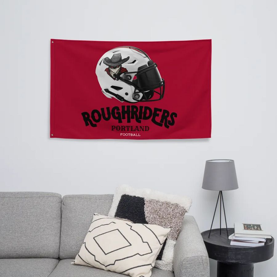 Portland Roughriders Team Flag product image (8)