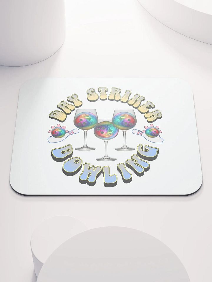 Day Striker Bowling & Wine Mouse Pad product image (1)