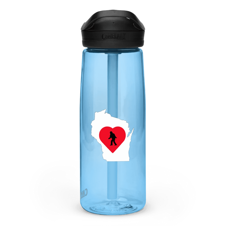 Wisconsin Heart Sasquatch Camelbak Water Bottle product image (1)