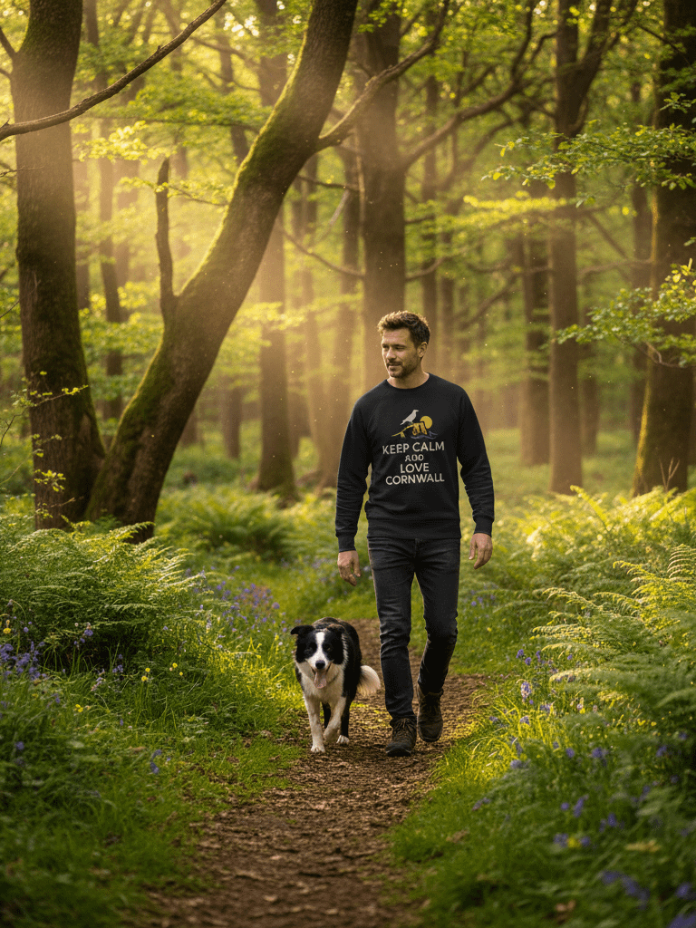 Keep Calm & Love Cornwall - Premium Sweatshirt product image (1)