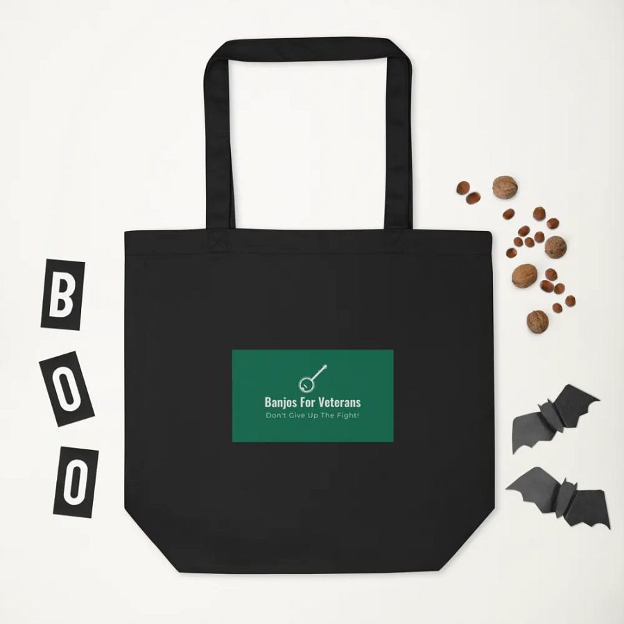 Banjos For Veterans (B4V) Artwork & Official Logo Econscious Eco-Friendly Tote Bag product image (2)
