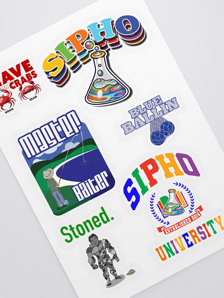 Sipho Sticker Pack: Volume 1 product image (1)