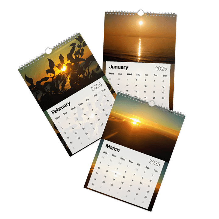 Calendar 2025 - Beautiful Sunsets product image (2)