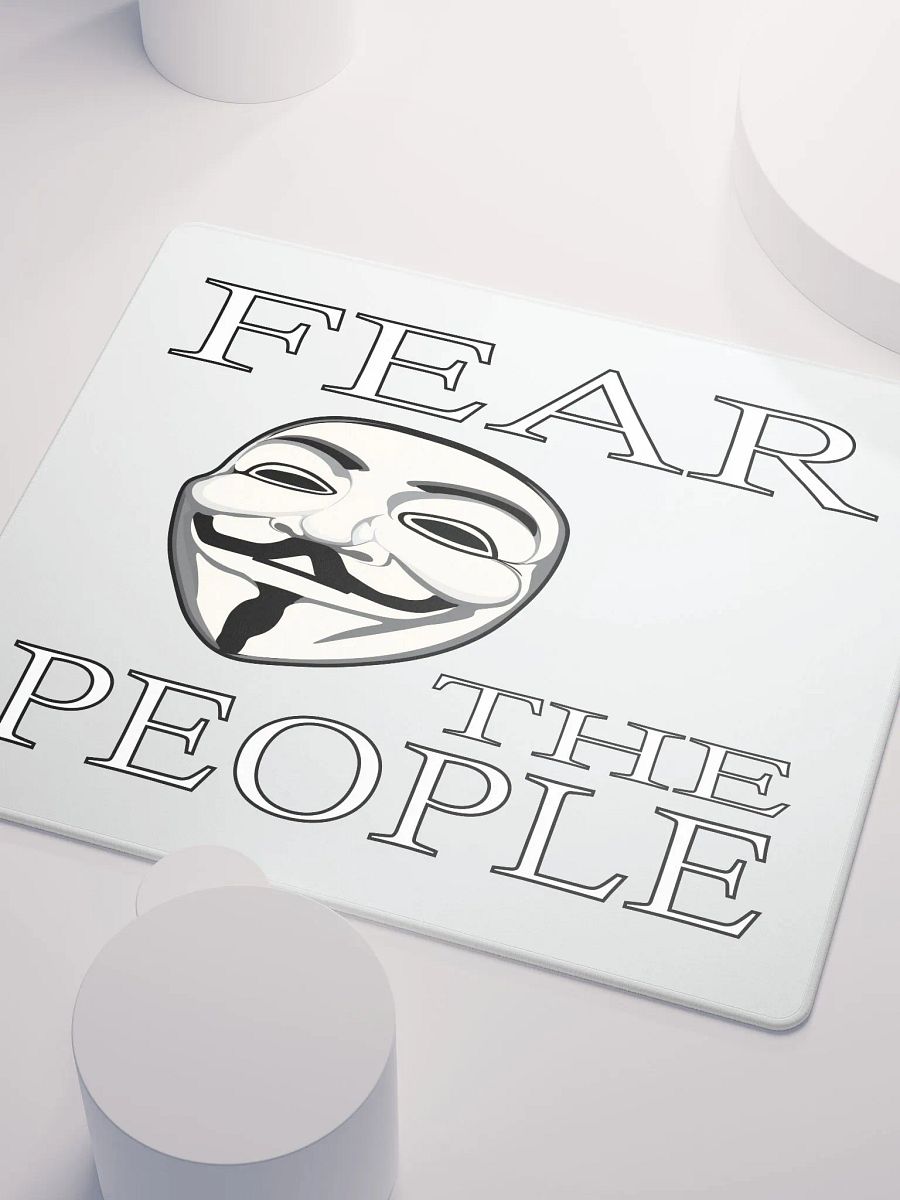 Fear The People - Gaming Mouse Pad product image (3)