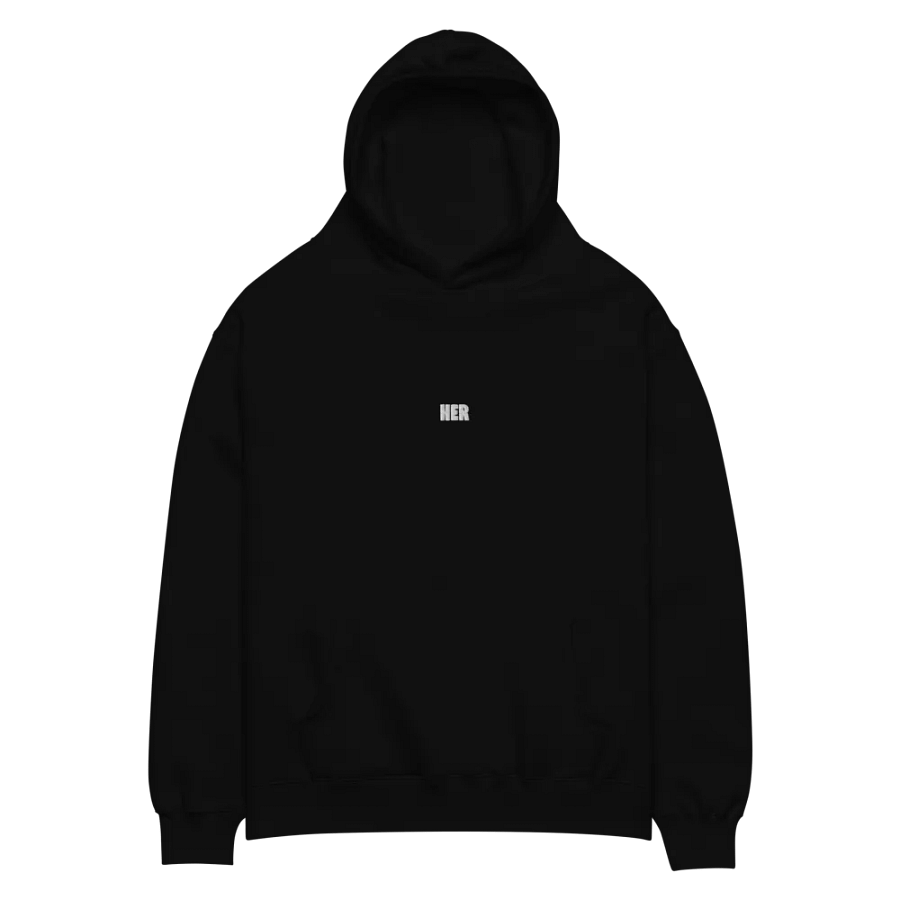 HER Minimal Embroidered Hoodie product image (1)