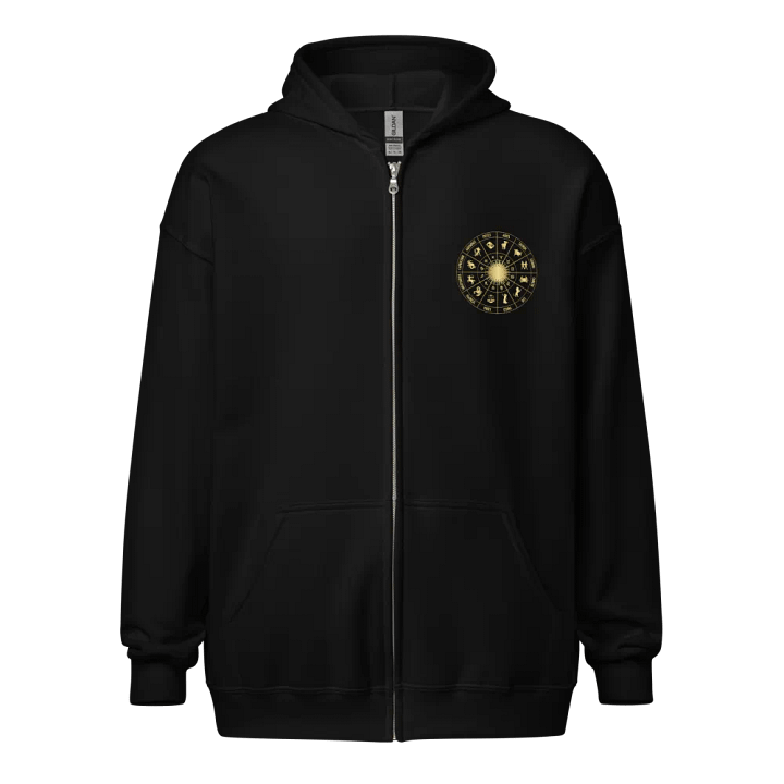 Zodiac Collection - Zodiac Wheel Zip-Up product image (1)