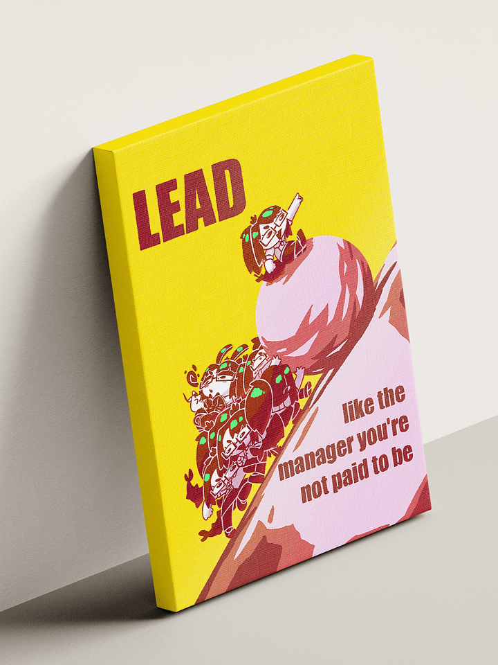 LEAD - Motivational Canvas product image (1)