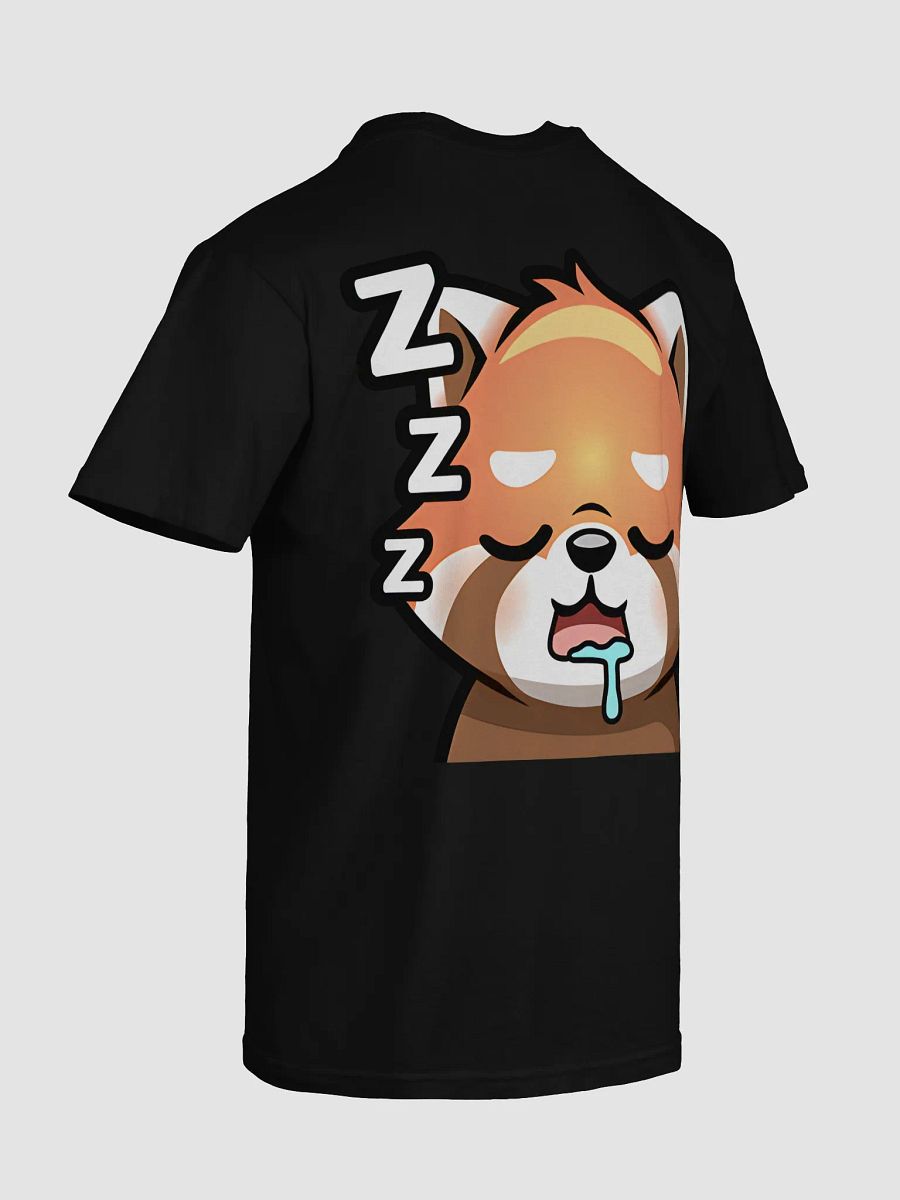 Sleepy Red Panda Cotton T-Shirt product image (61)