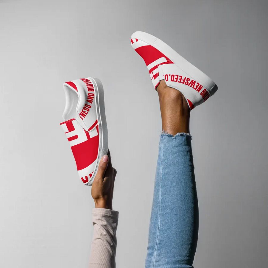 IFBNewsfeed.Org's Women's Slip-On Canvas Shoes product image (7)