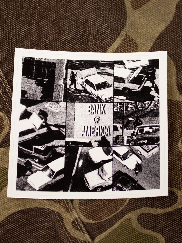 NORTH HOLLYWOOD SHOOTOUT STICKER product image (1)