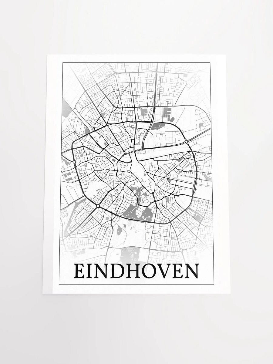 Eindhoven, Netherlands, city map print product image (16)
