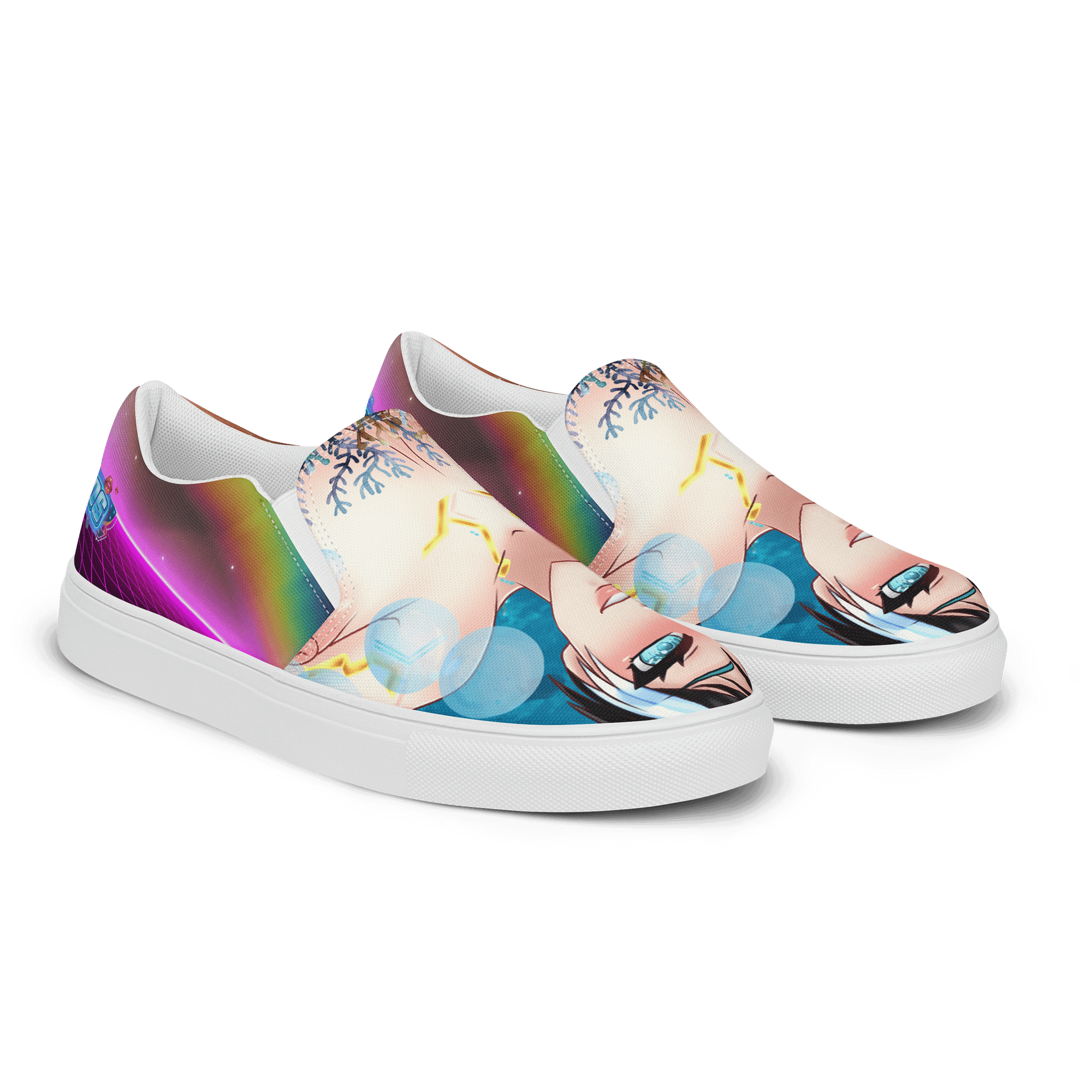 Adult Only Limited Edition Summer Swim Cyber DEM0 Slip On Sneakers product image (2)