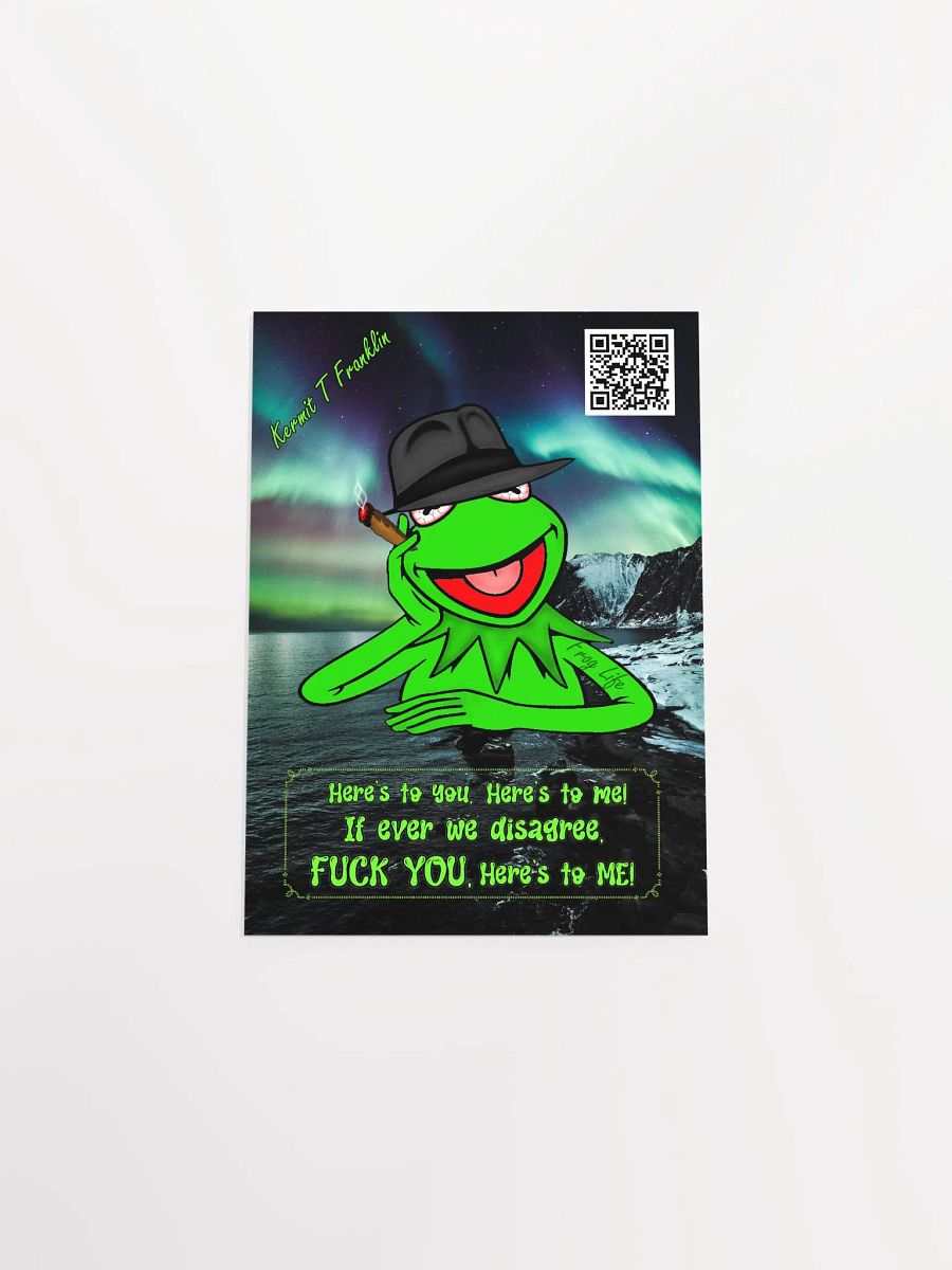 Gangster Kermit's Northern Lights Poster product image (25)