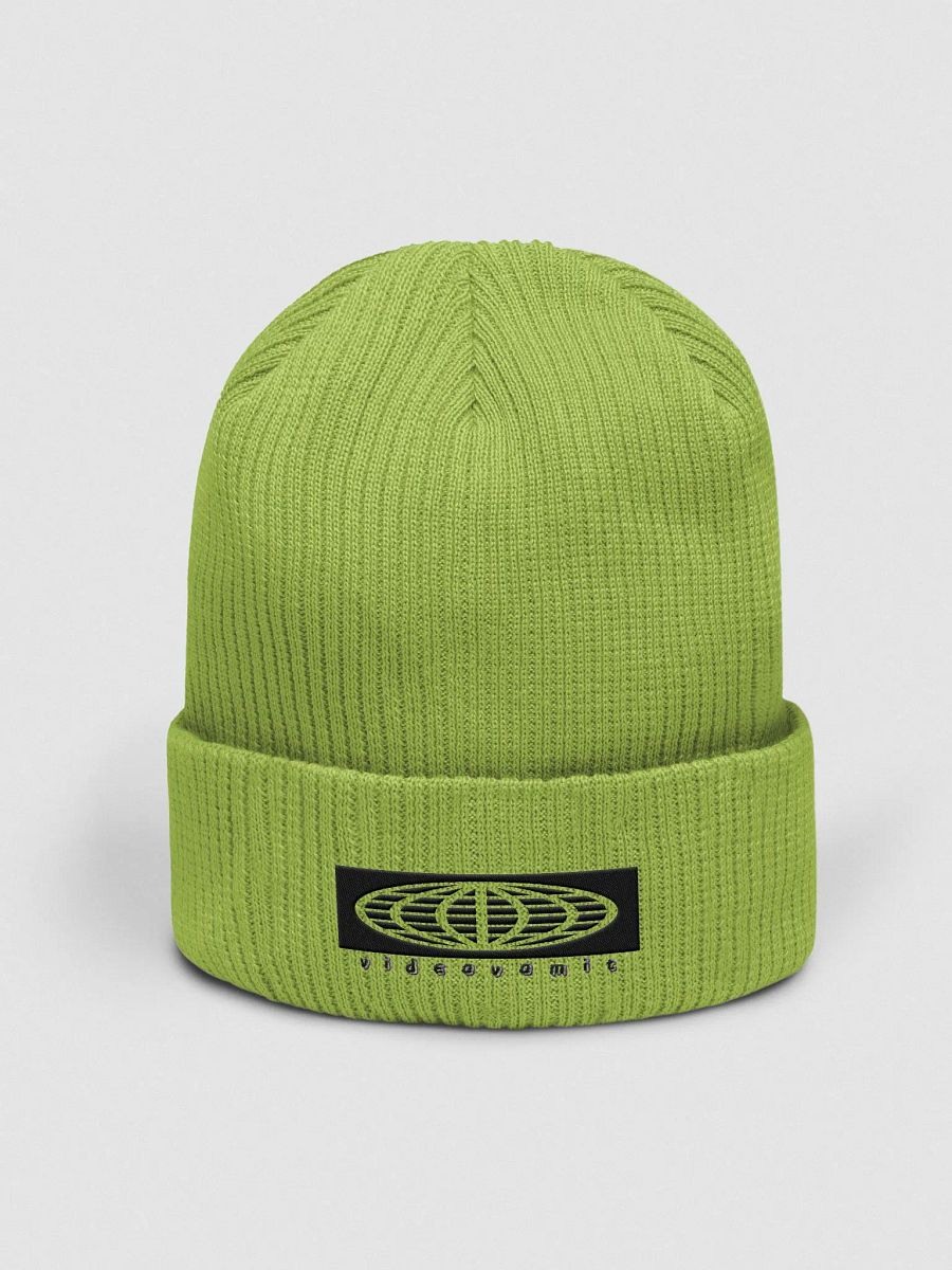 videovomit Globe embroidered beanie product image (1)