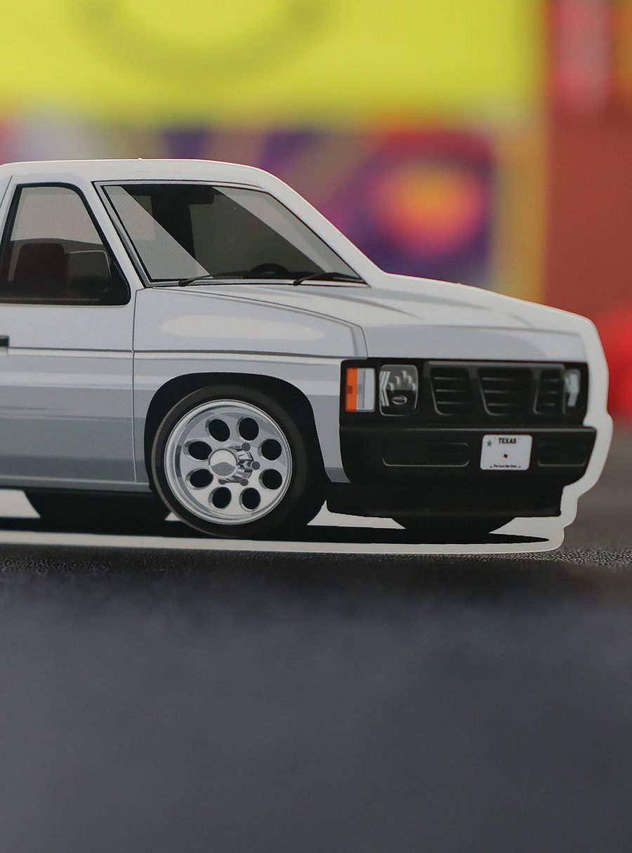 Nissan Hardbody D21 6" Mini Truck Sticker product image (3)