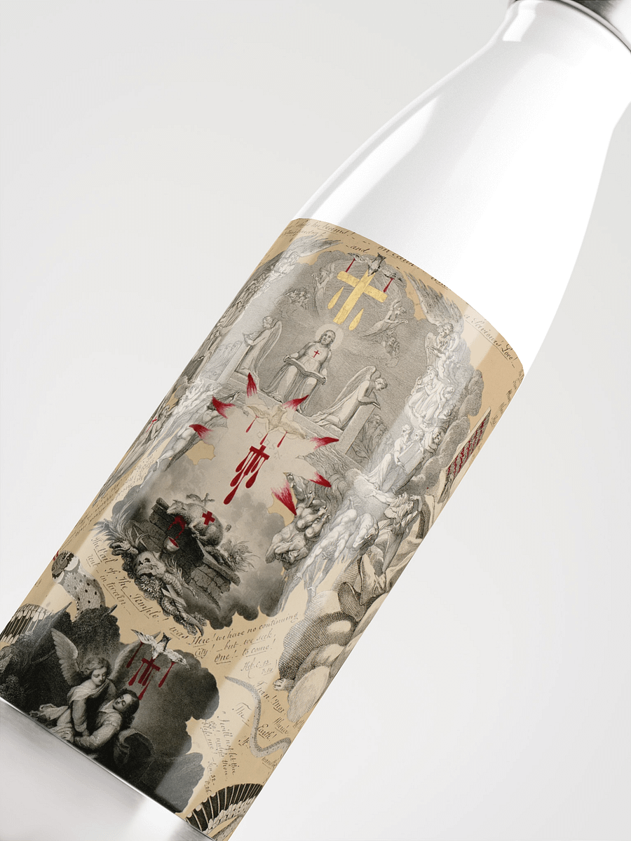 Victorian Blood Book. Stainless Steel Water Bottle product image (5)