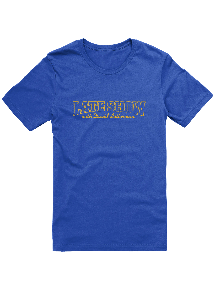 Late Show with David Letterman T-Shirt product image (1)