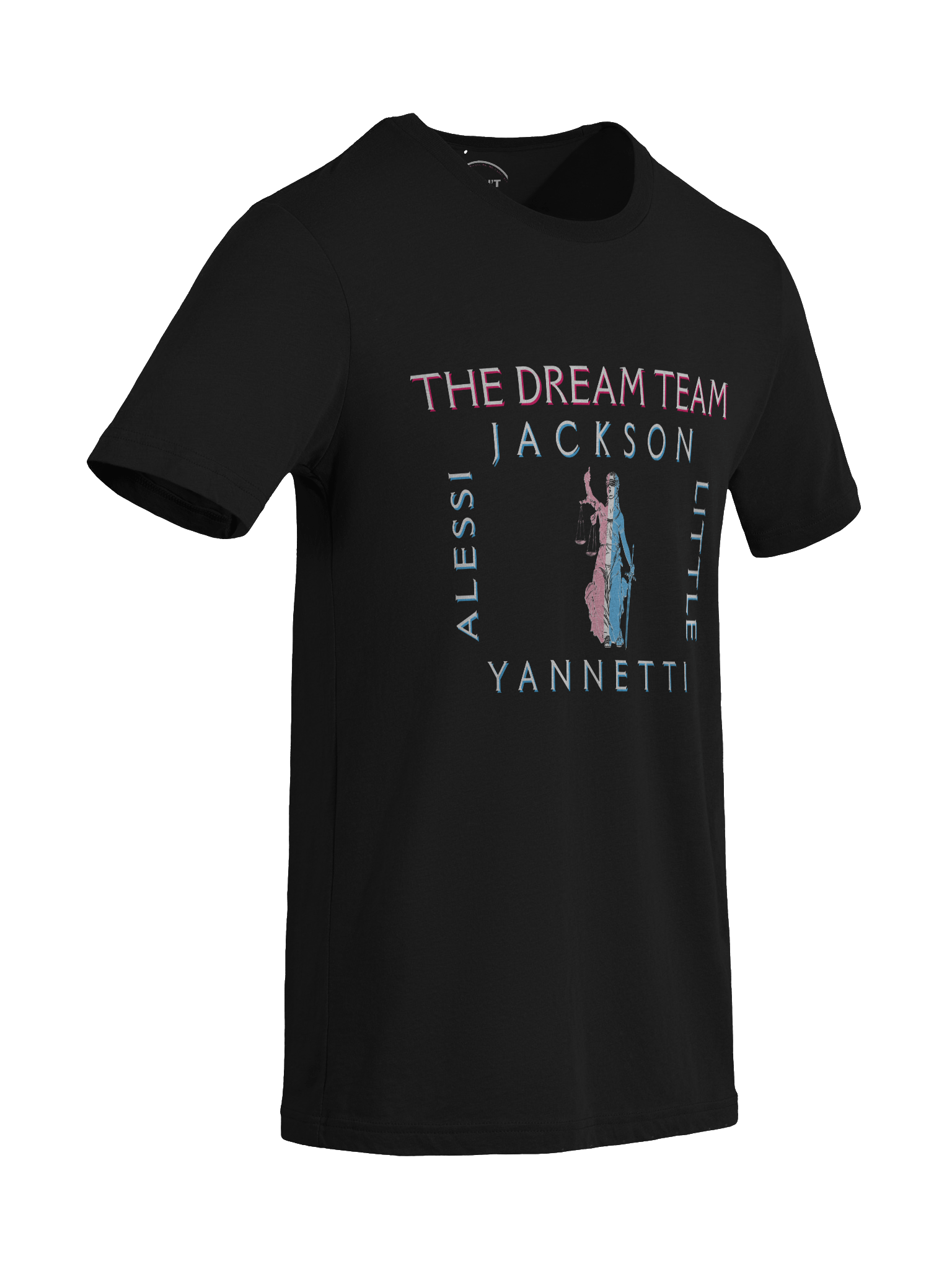 THE DREAM TEAM BLACK UNISEX T-SHIRT - IDBH Logo product image (9)