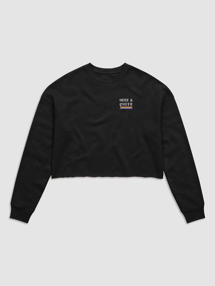 priDEMONth Crop Sweatshirt product image (1)