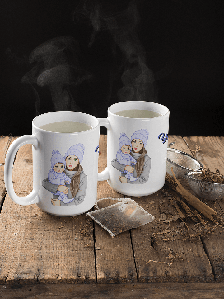 💙Sip in Style, Supermom!💙 (Green eyes, Blonde hair) product image (1)