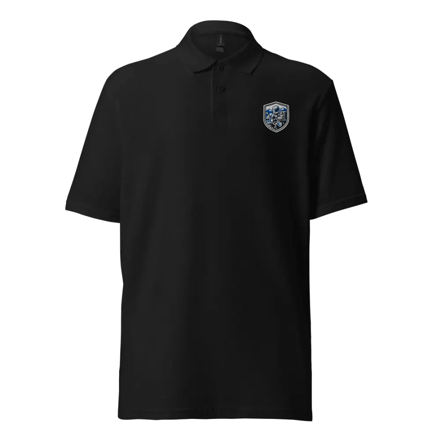 Adventure Rider Shield Unisex Polo | Ai Design product image (1)