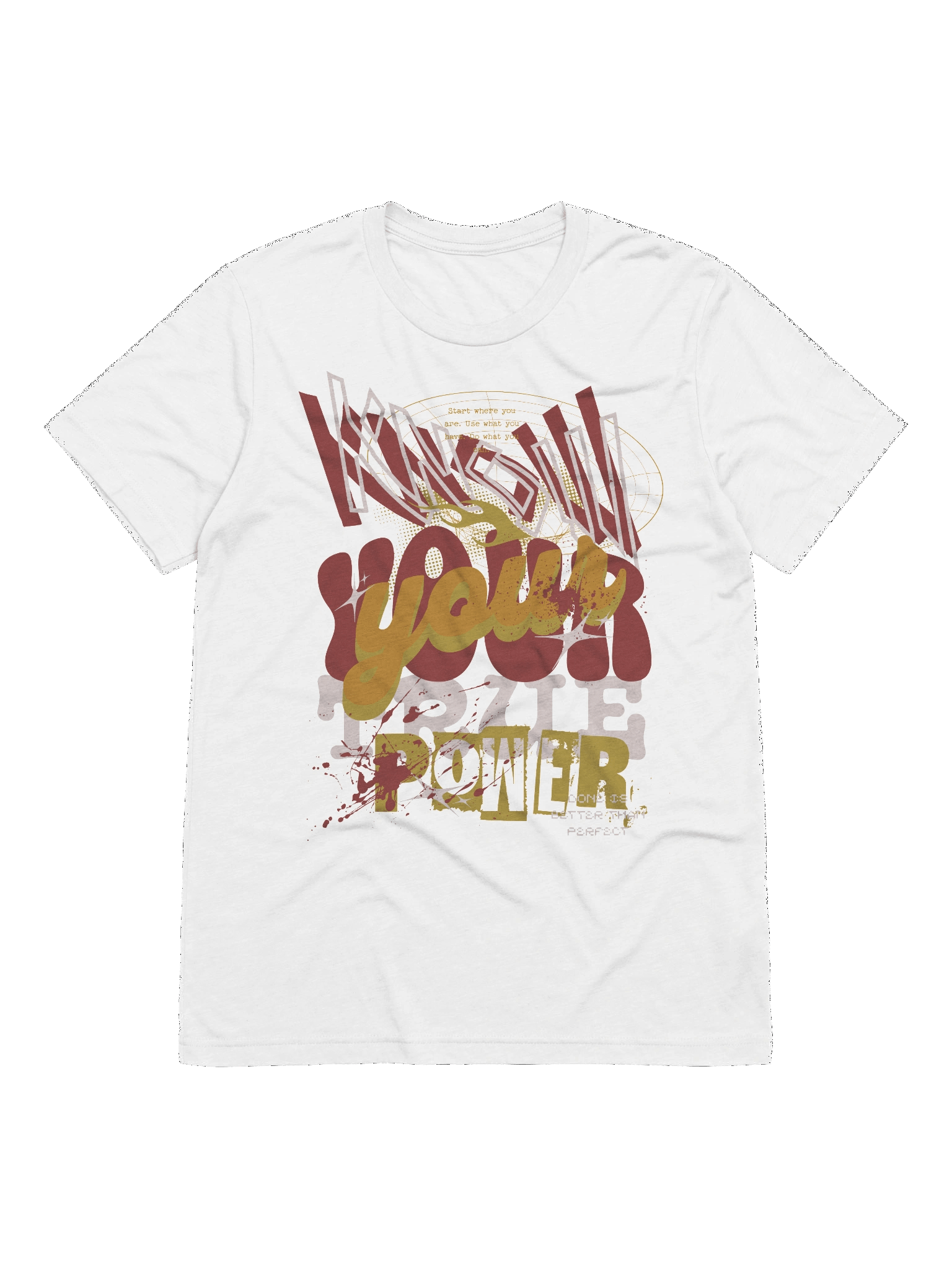 Know your true Power | Unisex Tri-Blend-T-Shirt Bella + Canvas product image (2)