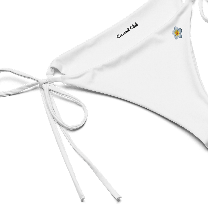 Bikini Bottom - Temple Flower (white) product image (2)