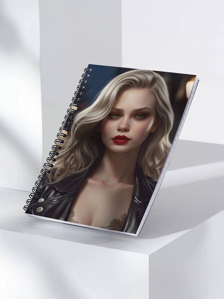 City Gal V.1 Spiral Notebook product image (3)