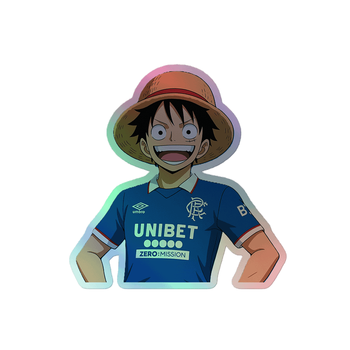 UBC "Teddy Bear Luffy" Holo Sticker product image (2)