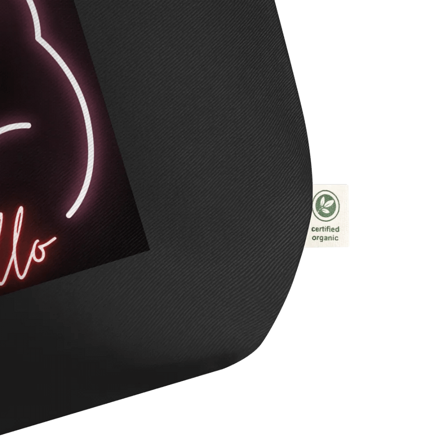 Neon Hello Cat Tote Bag product image (2)