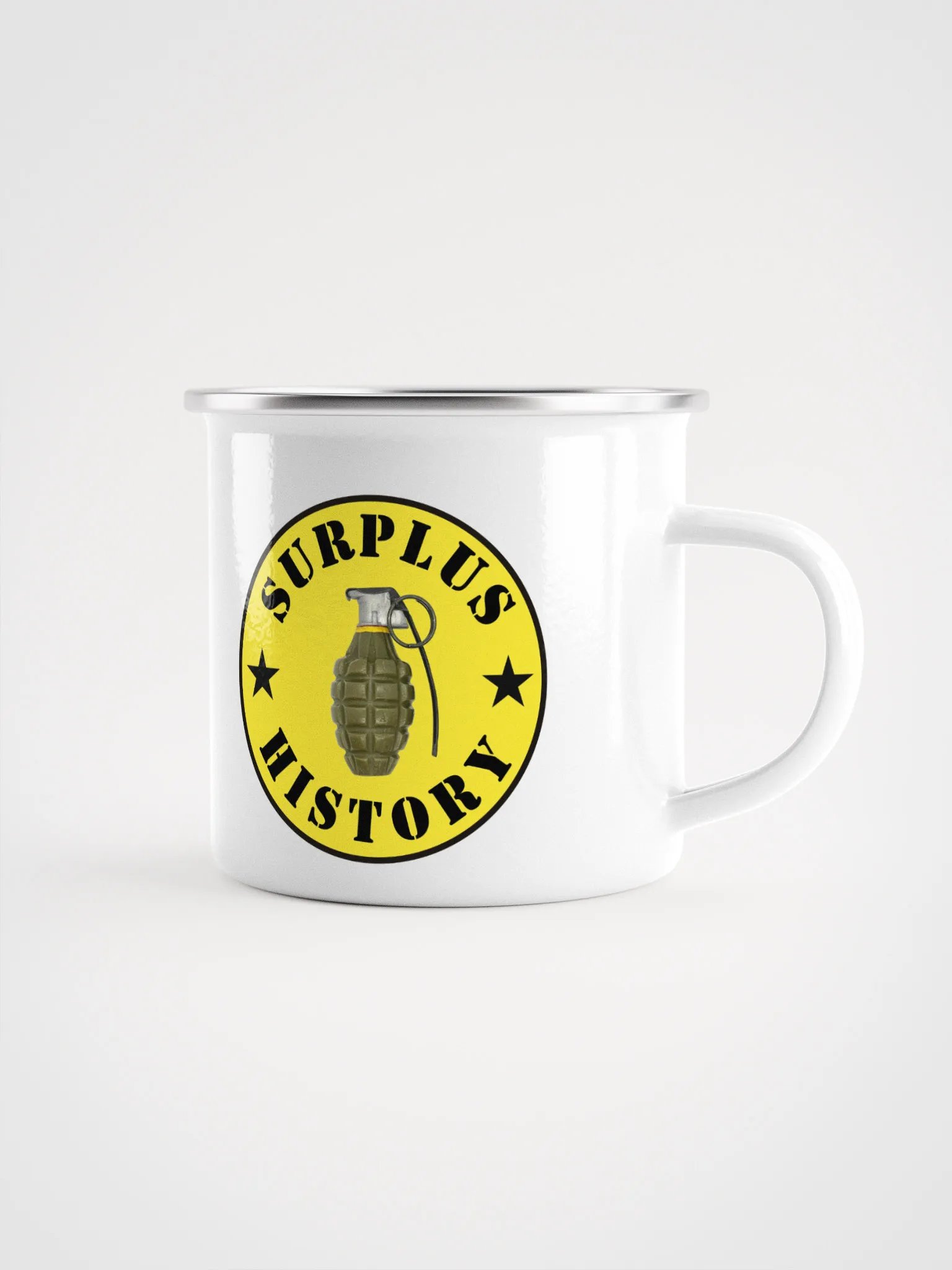 Mk2 Spicy Spicy Pineapple Enamel Mug product image (1)