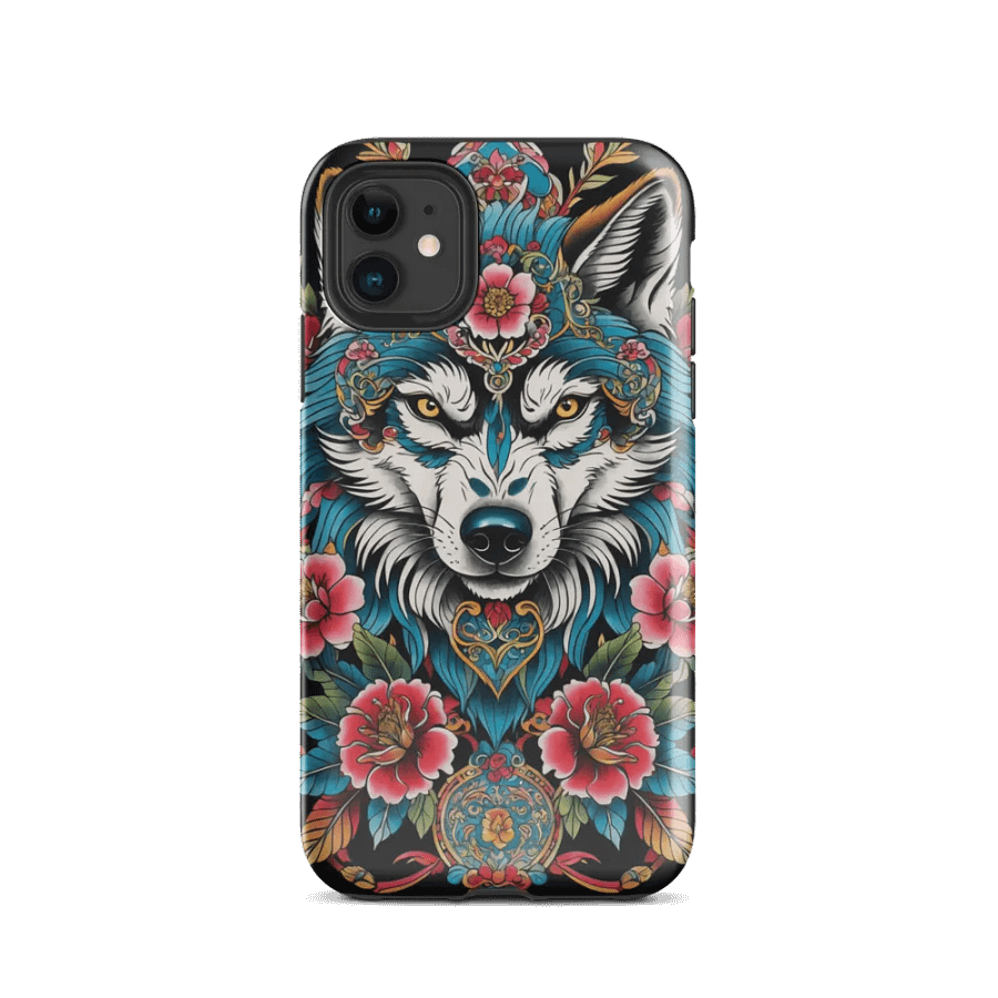 Ornate Wolf Symphony Tough iPhone® Case product image (24)