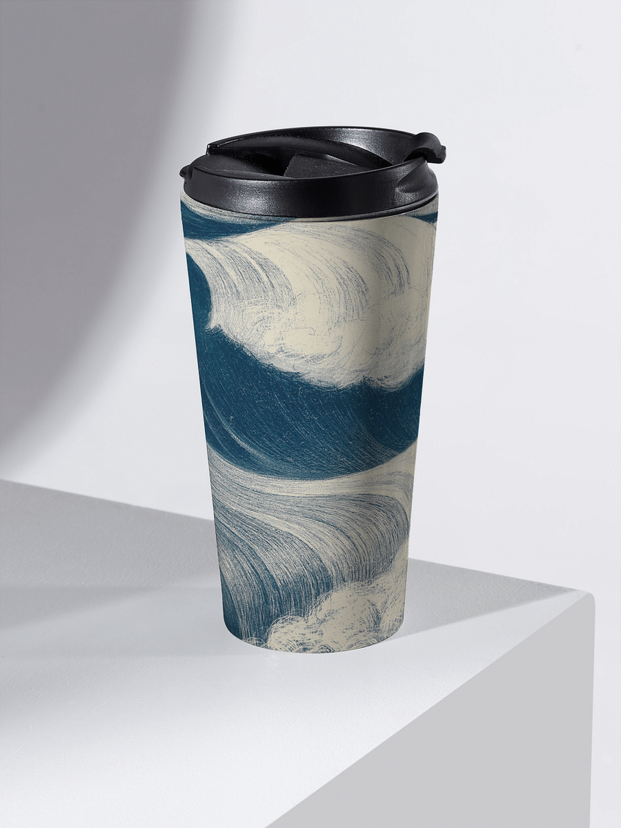 The Waves. 15oz. Stainless Steel Mug product image (2)