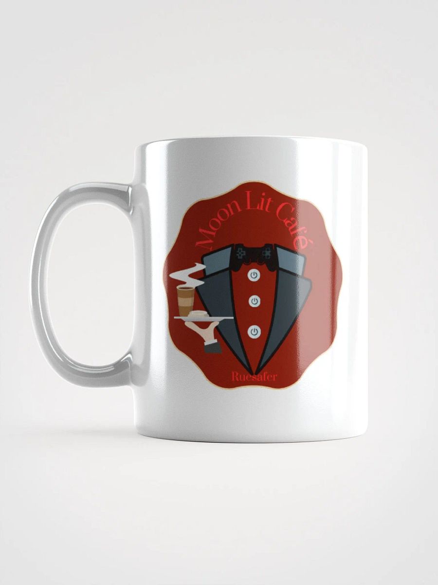 Moon Lit Cafe - White Glossy Mug product image (6)