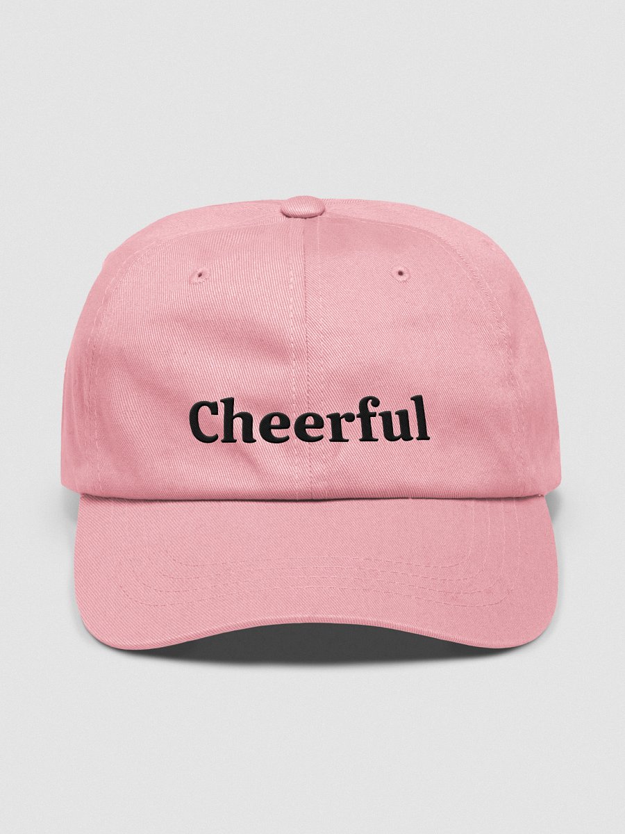 “Cheerful” My Vibe Baseball Hat product image (6)