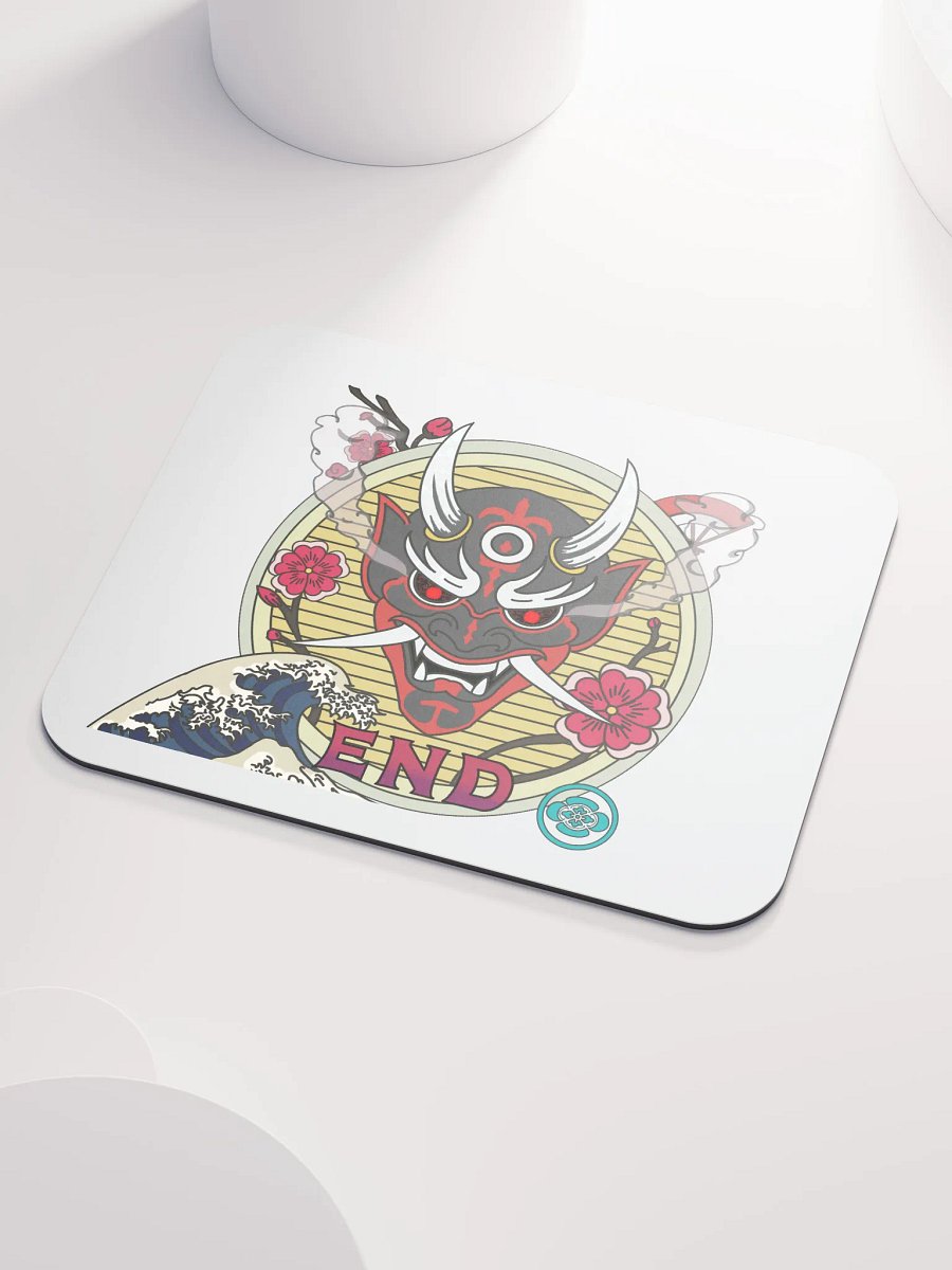 Demon Mask Zen Mouse Pad product image (3)