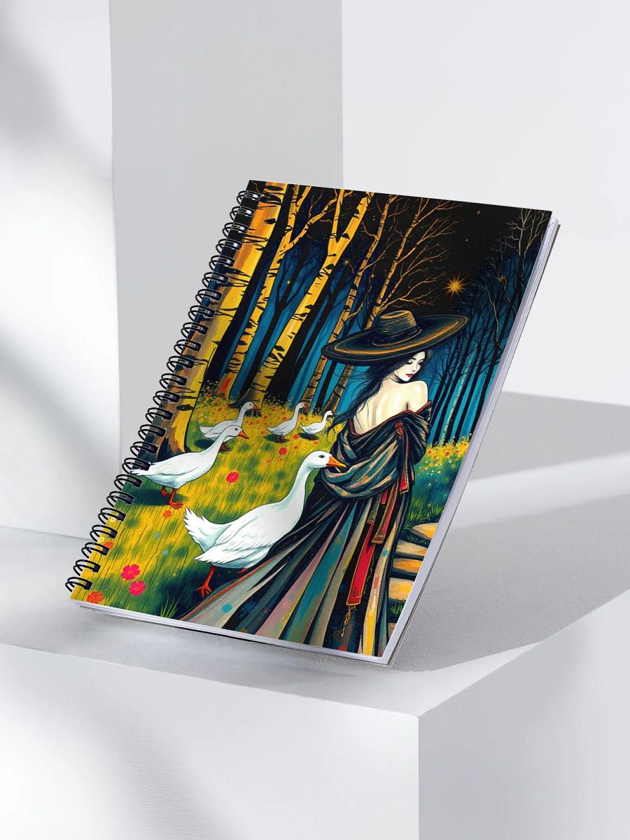 Starry Night Serenity Spiral Notebook product image (3)