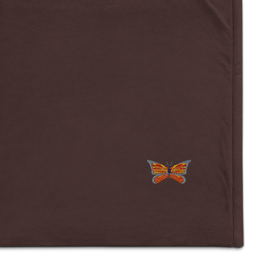 Symmetrical Dragonfly Wing Soft Sherpa Blanket product image (1)