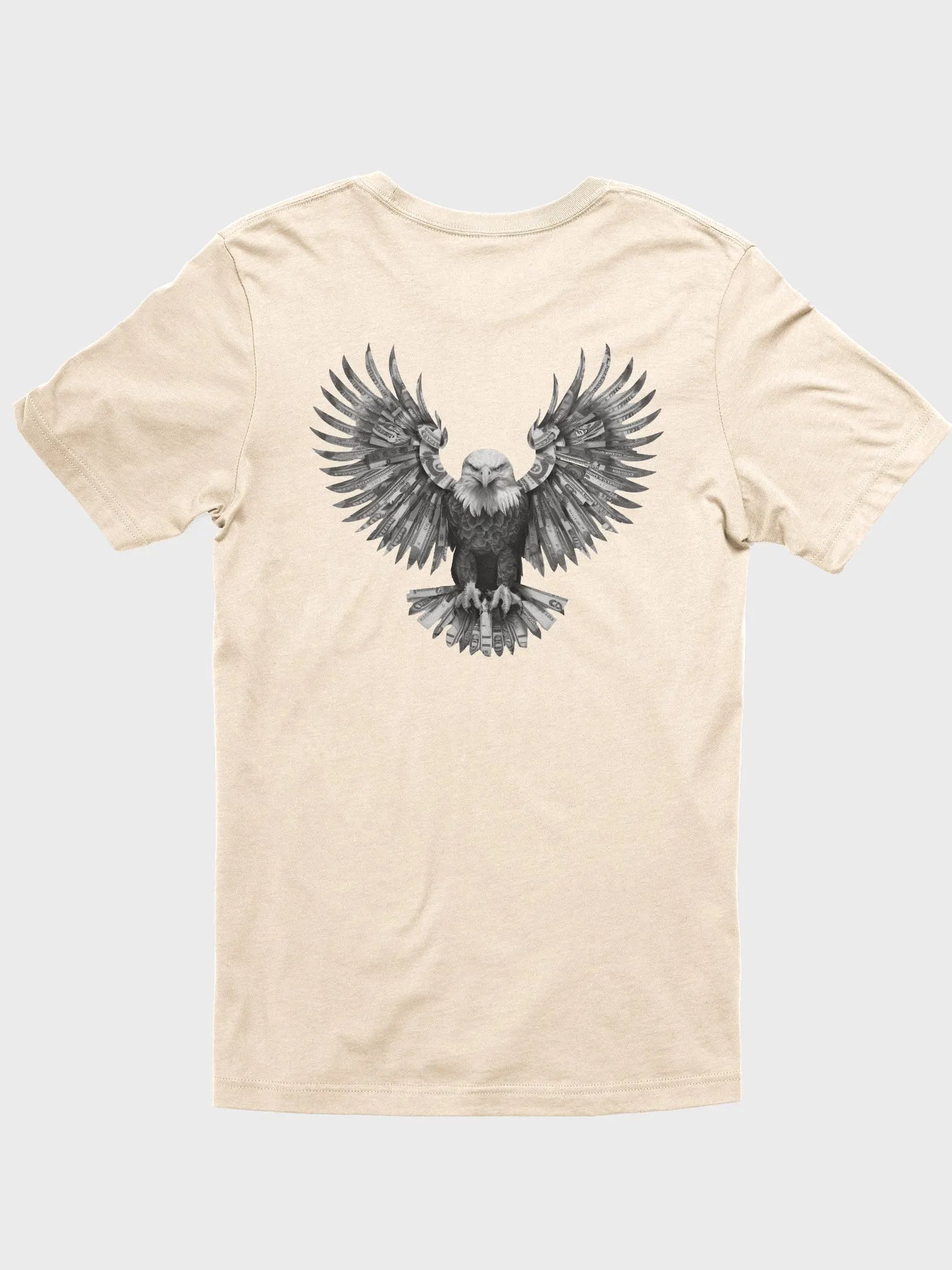 Bald eagle with feathers made from dollar bills #2 product image (4)