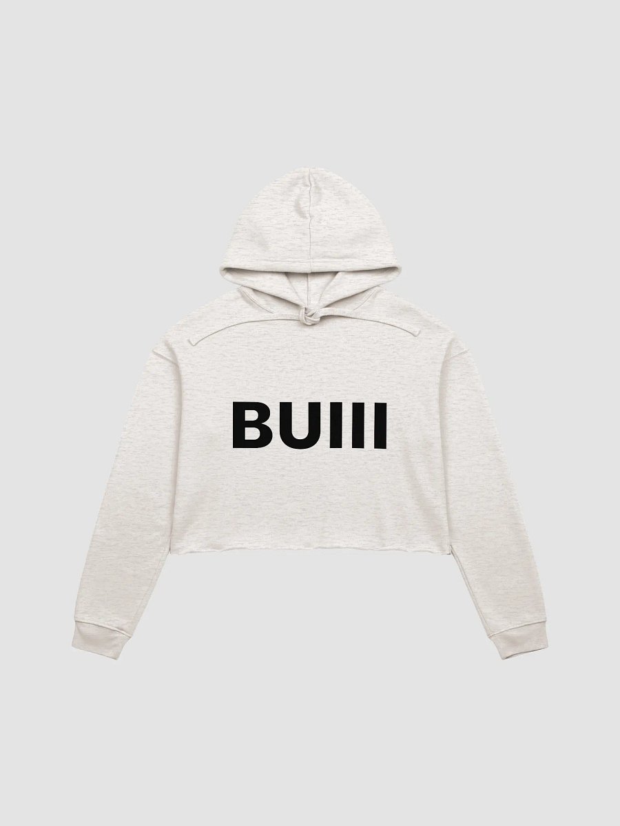 BUIII Originals Logo Fleece Crop Hoodie product image (1)