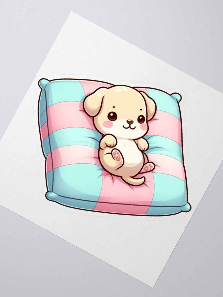 Sweet Puppy Naptime Sticker product image (4)