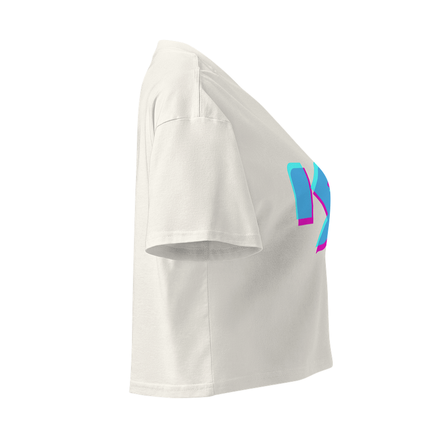 Women’s Retro 3D KSI Crop product image (4)