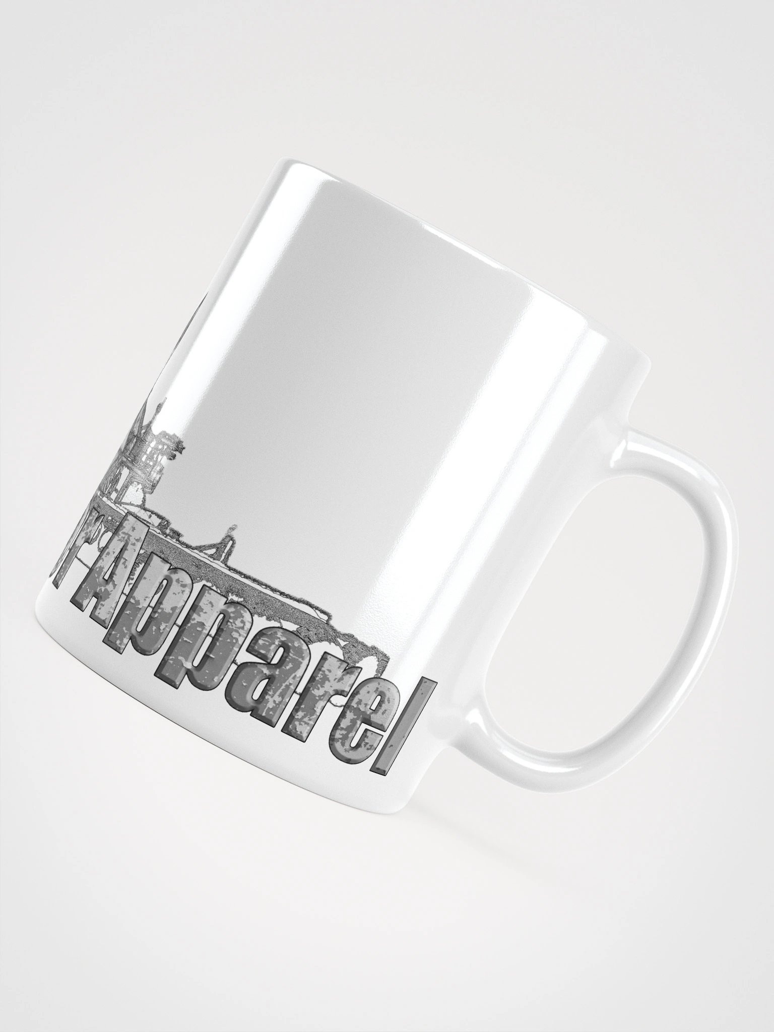 Foss Tugboat Sketch Twin Anchor Glossy Mug product image (5)