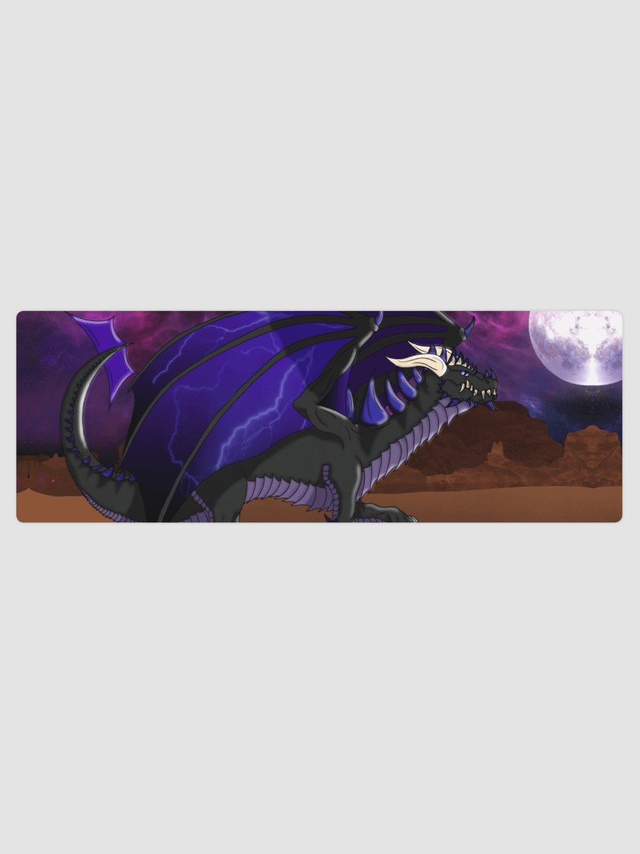 Night Sky Dragon Yoga Mat product image (1)